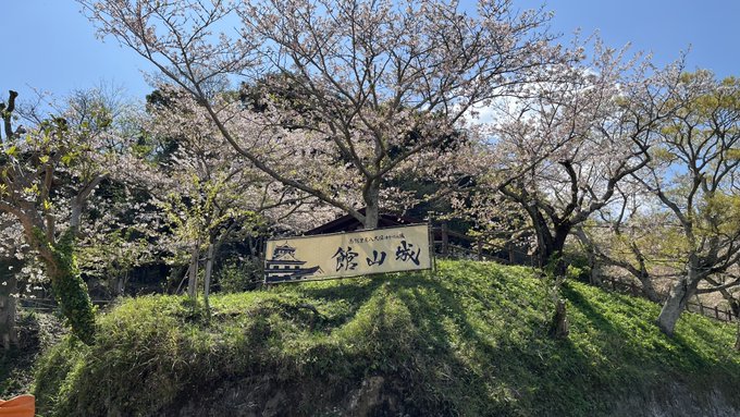 館山城🏯に入ってきました。小学校の修学旅行以来なので、約35年ぶり🙂最上階から館山市内を一望しました👀内部は南総里見八犬