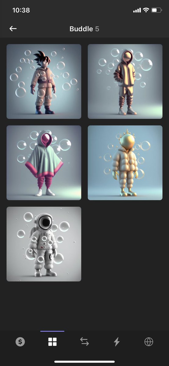 crull_rob240's tweet photo. @Buddles_co Crown, space suit, goku these Buddles are BUSSIN π₯π₯π₯ #LFBUDDLE https://t.co/T905ma0vGt