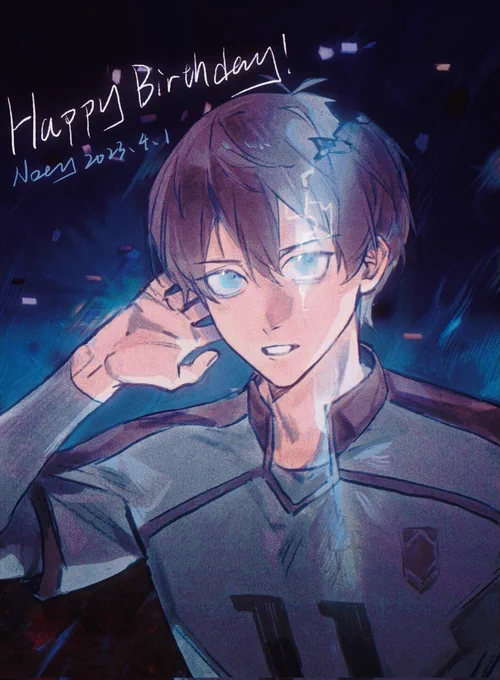 誕生日おめでとう!!!#潔世一#潔世一生誕祭2023#ブルーロックFA #bluelock #ブルーロック 
