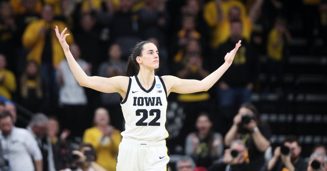 IOWA TAKES DOWN UNDEFEATED SOUTH CAROLINA AND WILL PLAY FOR A NATIONAL CHAMPIONSHIP! 

CAITLIN CLARK WITH 41 POINTS.

UNBELIEVABLE!!!!!!