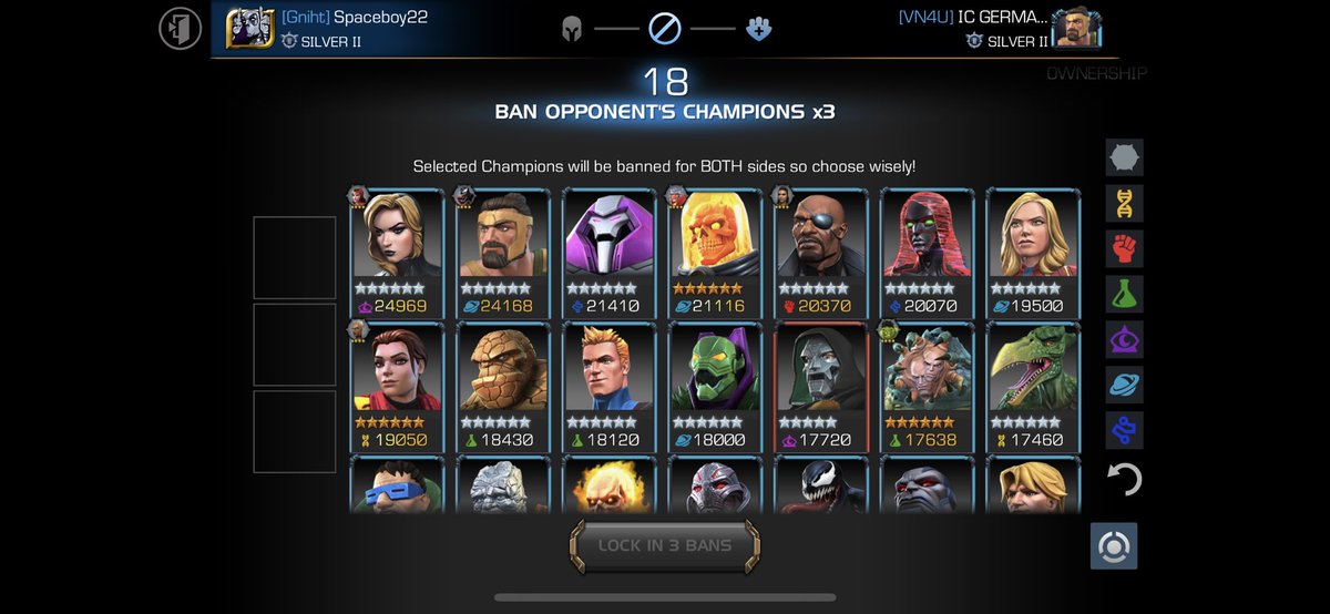 MikeKrawczuk's tweet photo. Ok @kabam, tell me in your own words how you arrived at the conclusion this is fair matchmaking��� https://t.co/ffijTTq2f4