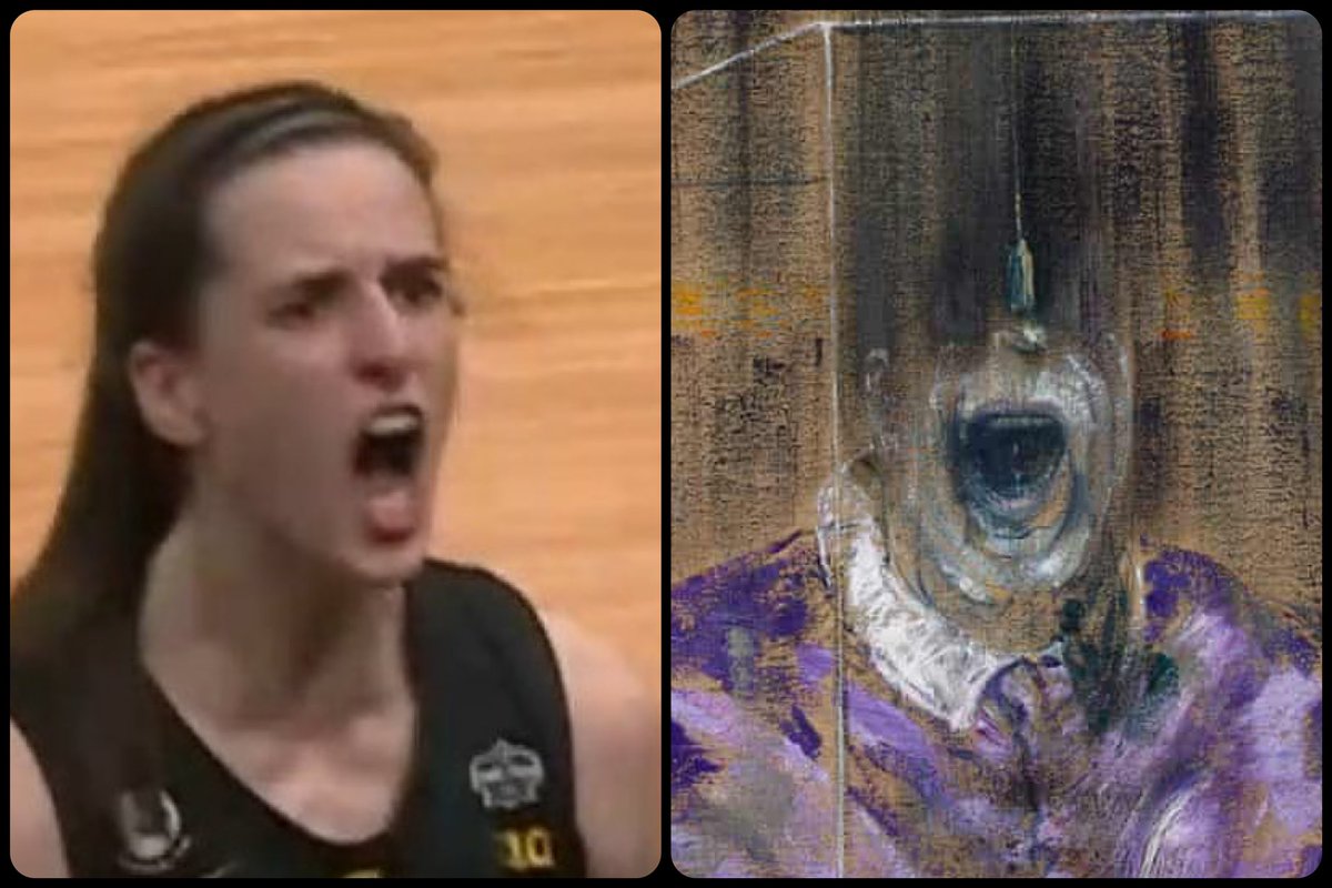 ArtButSports's tweet photo. Screaming Pope (Head VI), by Francis Bacon, 1949 https://t.co/KbHYpG5C5p