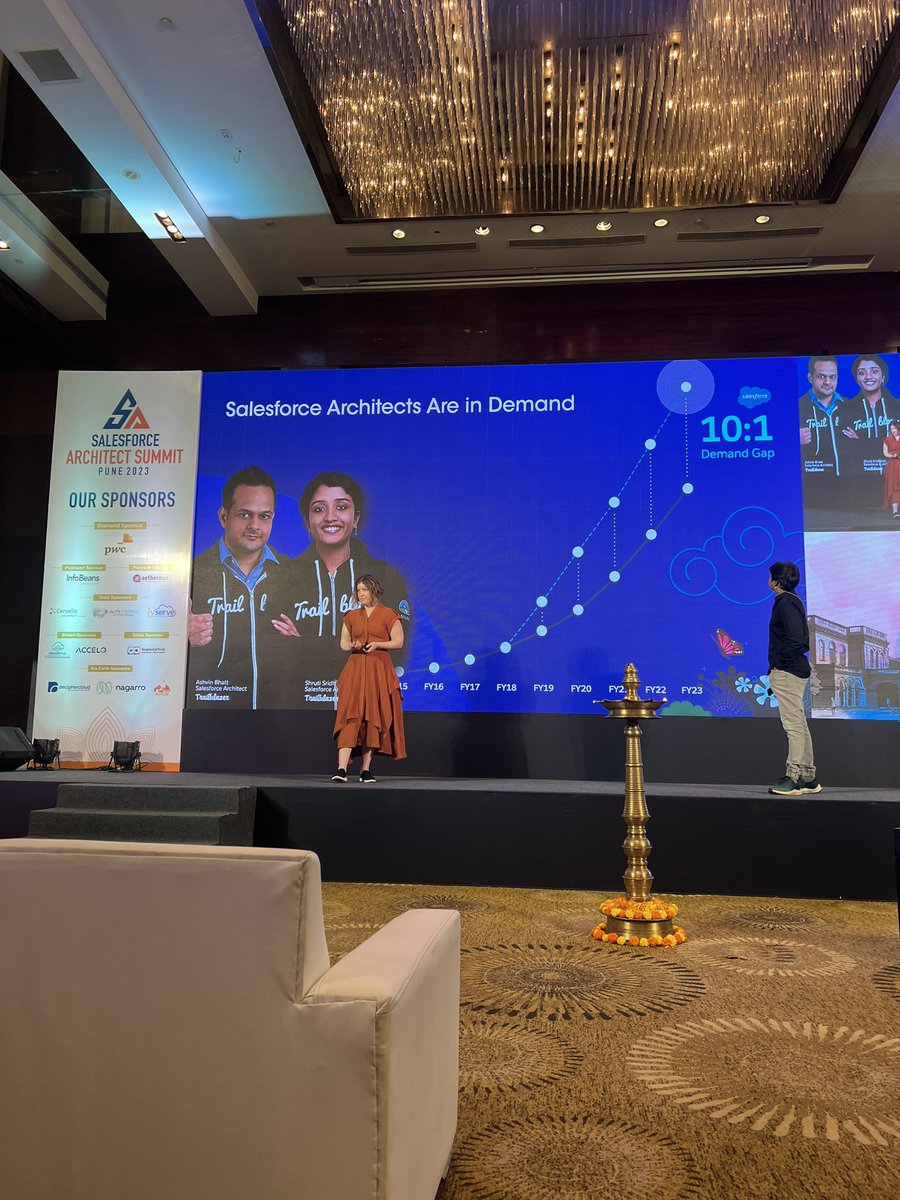 sunnydalelow's tweet image. The opening keynote with @zaynelt and @SfdcKiran. @se6wagner and @fliack are already deeply engaged. #SAS23 #salesforcearchitectsummit23 #salesforcearchitectsummit