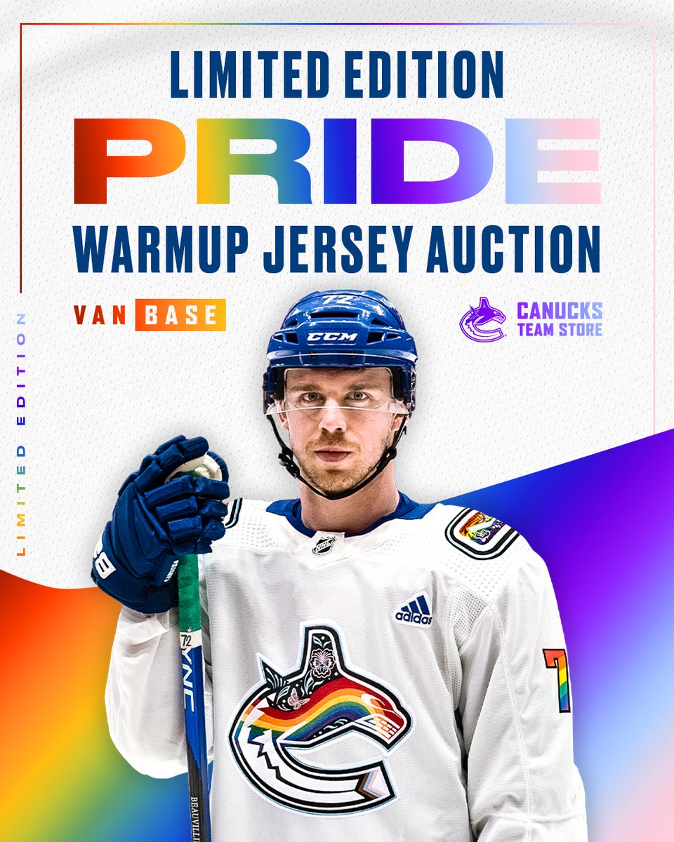 Vancouver Canucks Pride 2023 Jersey – Vanbase