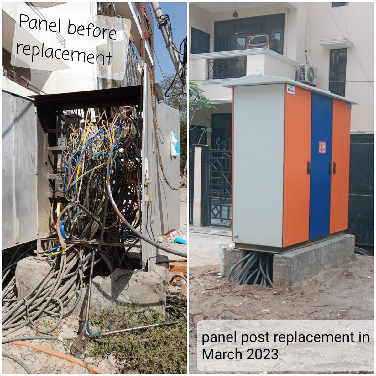 rwa_ardeecity's tweet photo. @cmohry @ranjitchautala @AmitKhatriIAS @pcmeenaIAS @DHBVNL Profuse thanks to you for the panel replacement in Ardee City. There are many more panels across Ardee needing replacement. We are hopeful DHBVN will replace those very soon. https://t.co/iTGC1FKpWe