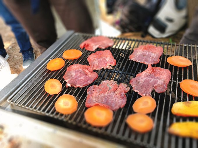 サタデーナイトBBQ（昼だけど）ミルキィホームズと言えばタン(⊃＾ω＾)⊃ 