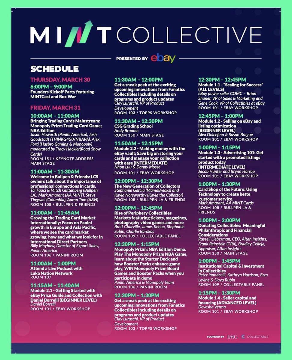 GameDayLv's tweet photo. Come see us at the Mint Collective this weekend! We’re set up at booth 808 and 809! https://t.co/BQSKNfBVBg