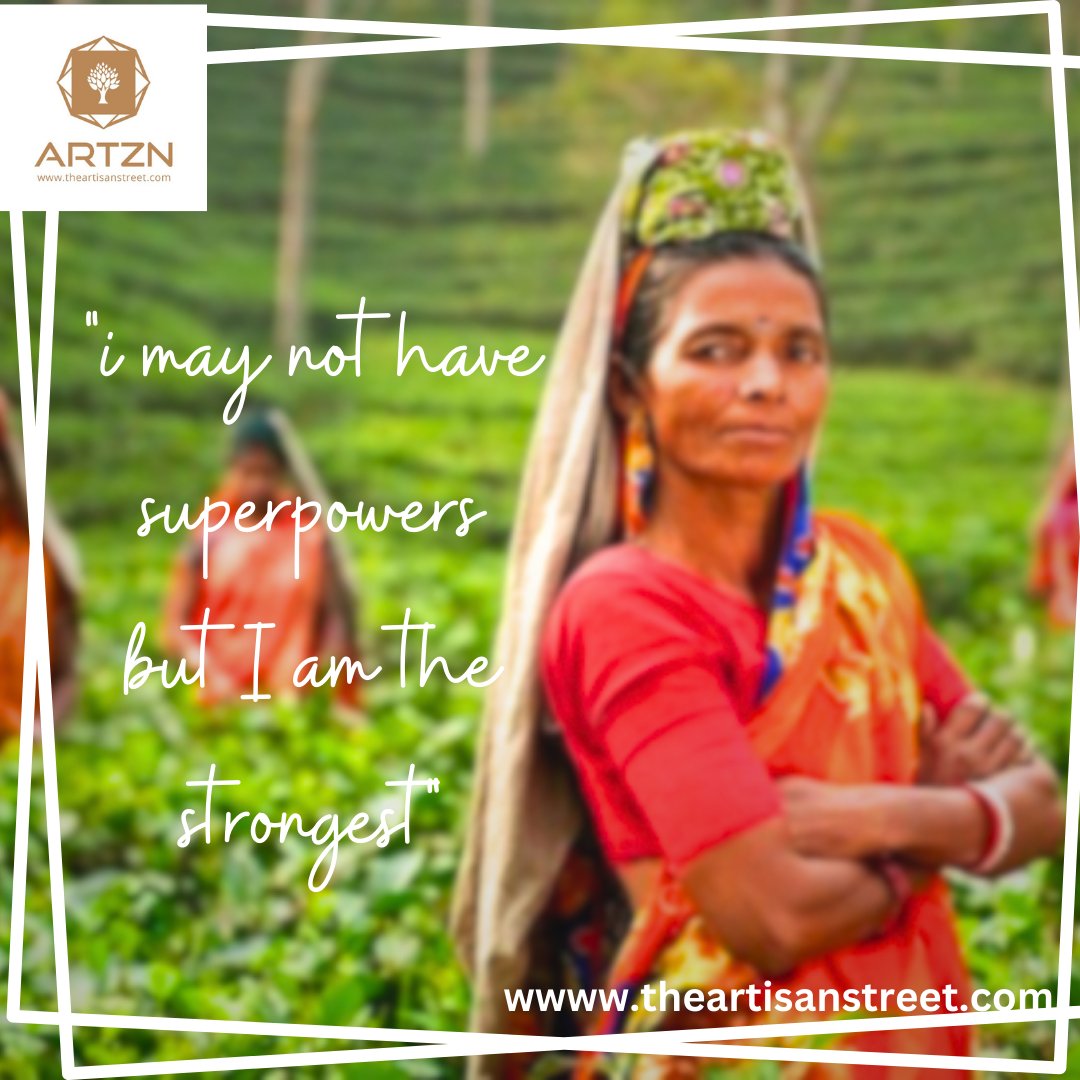theartznstreet's tweet photo. Never underestimate the power of a women, she is the biggest warrior in this world.

Follow for more The Artisan Street 
.
.
#women #womenbusiness #womenempowerwomen #theartisanstreet #artisanofindia🍃 https://t.co/IxqUwkPcL4