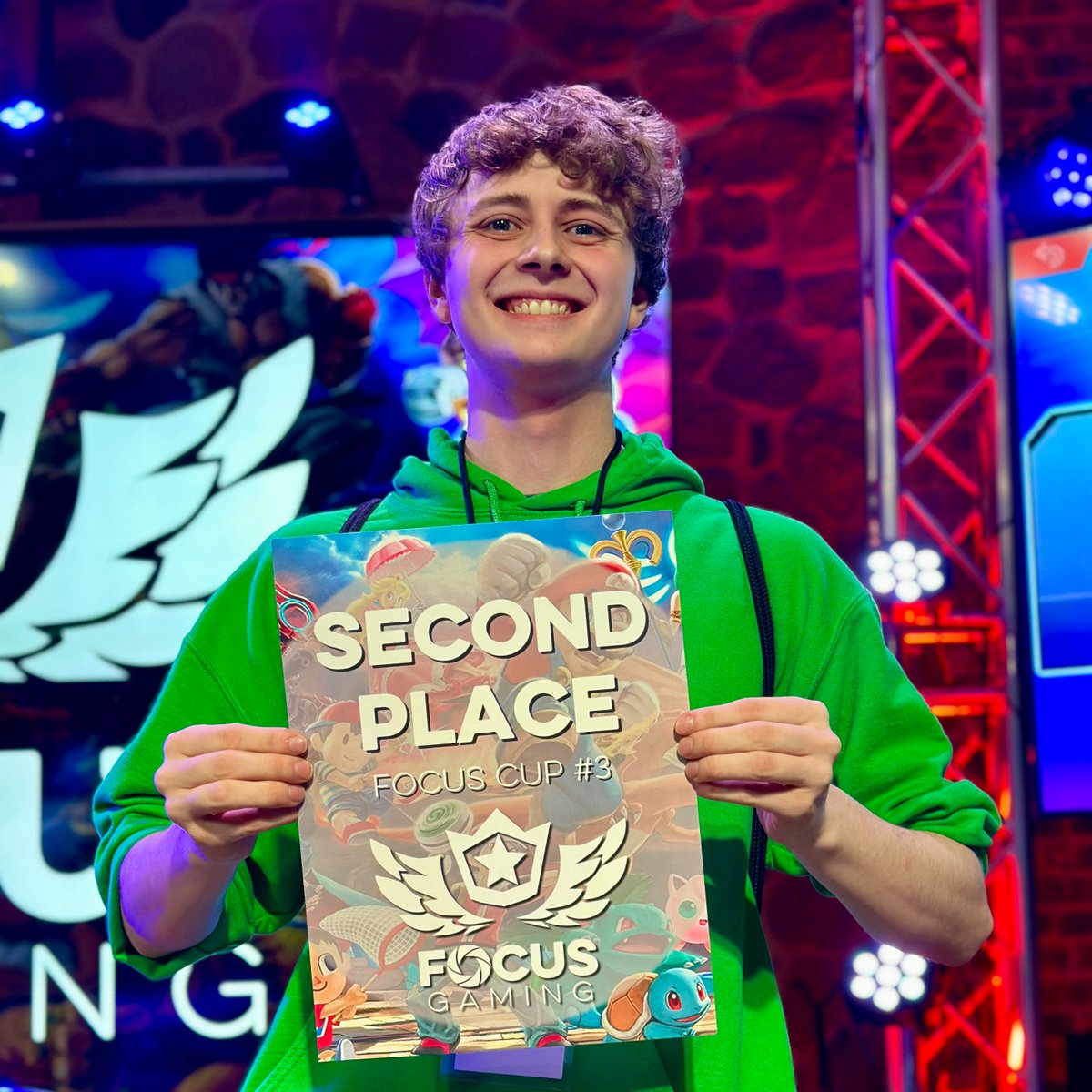 FocusGamingSSBU's tweet photo. Such a great turnout at such an awesome event! Had over 75 people in attendance, gave out $400+ worth of prizes, and had so much fun! Congrats to the top 8 competitors!

Grand Champion - @SeggoAhmet 
Runner-Up - @pac_smash https://t.co/VPZAQZDDwS