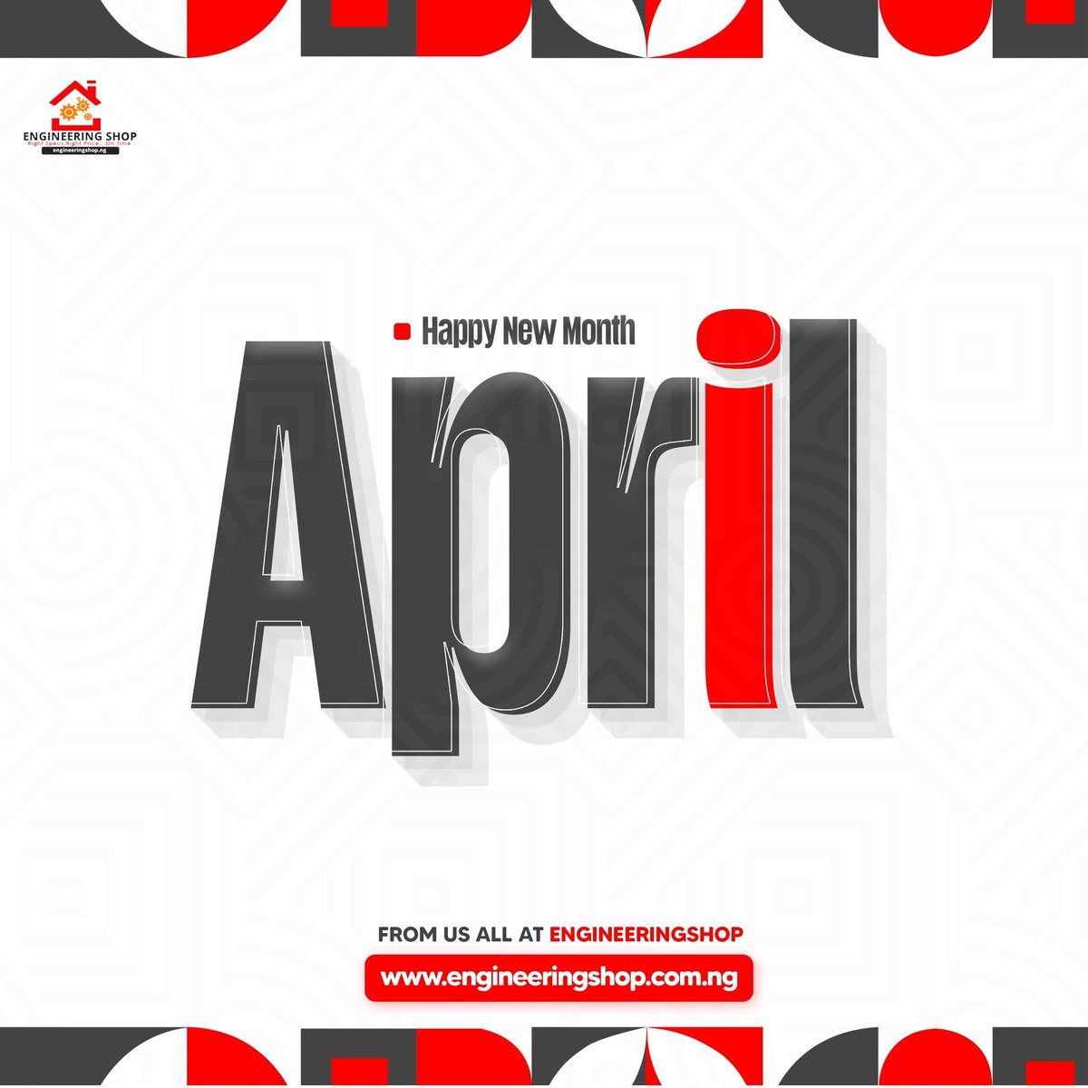 Engrshop_ng's tweet photo. Hello April!
Wishing you a happy new month, full of joy and peace.
EngineeringShop NG
#happynewmonth #april #engineeringshopng #engineering #engineeringshop #engineeringtools #newmonth https://t.co/HqXX9Tzanc