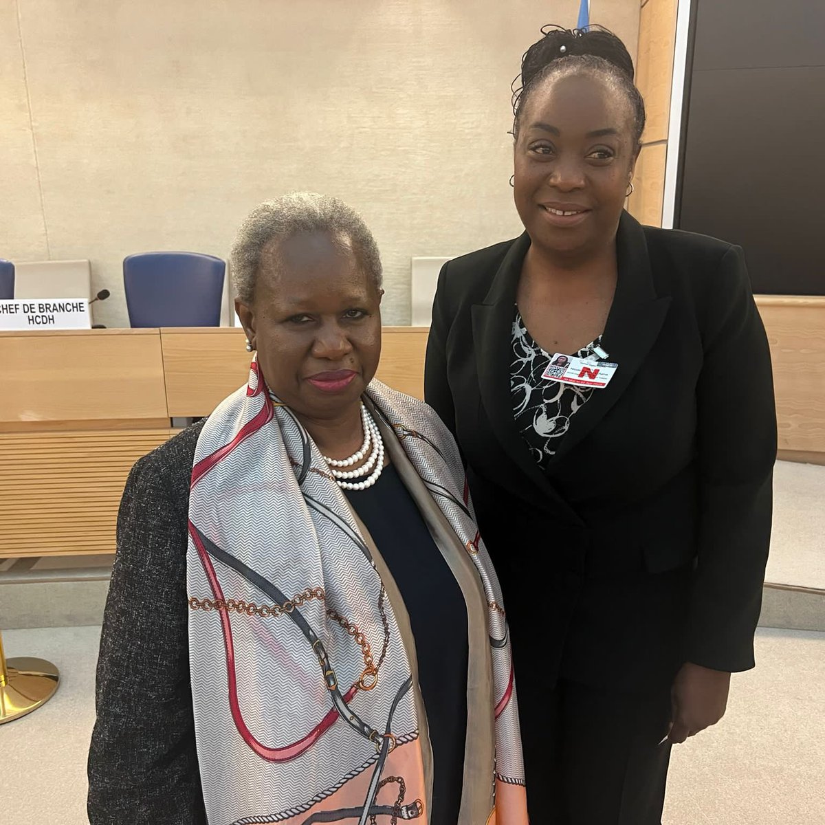 afiamama's tweet image. Pas de justice sans #paix &amp;amp; pas de paix sans #justice 
Au cours de la 52ème session du Conseil des droits de l'Homme ce 30.03.2023 à #Genève Mme @nicolemundele1 directrice pays #afiamama_France a présenté la déclaration&amp;amp;recommandations #ONG_RDC en partenariat avec @omctorg