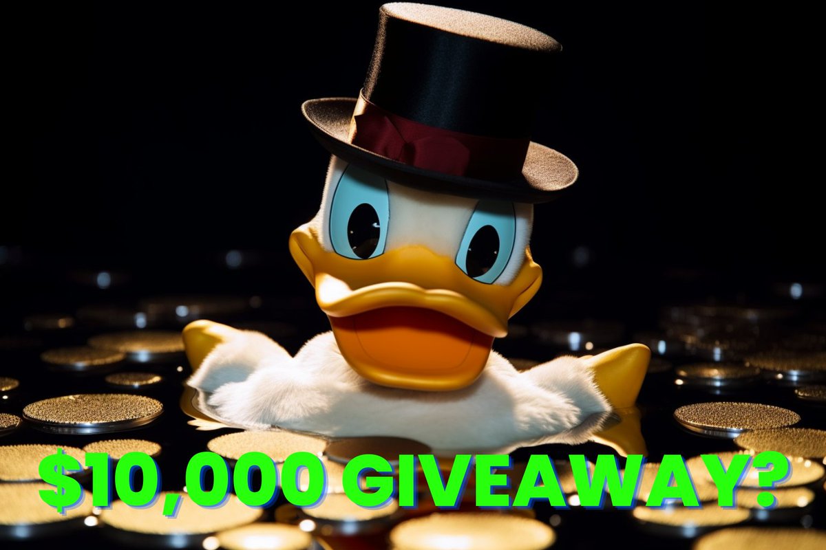 🎉 $10,000 Giveaway in 24 Hours 🎉 #RichQUACK

April Fools! 😆 You've been fooled! We're not giving away $10,000, however we are generously distributing 1,000,000,000 $QUACK to 100 lucky people! #AprilFoolDay 

To enter, follow these steps:
1. Follow us
2. Retweet this
3. Join
