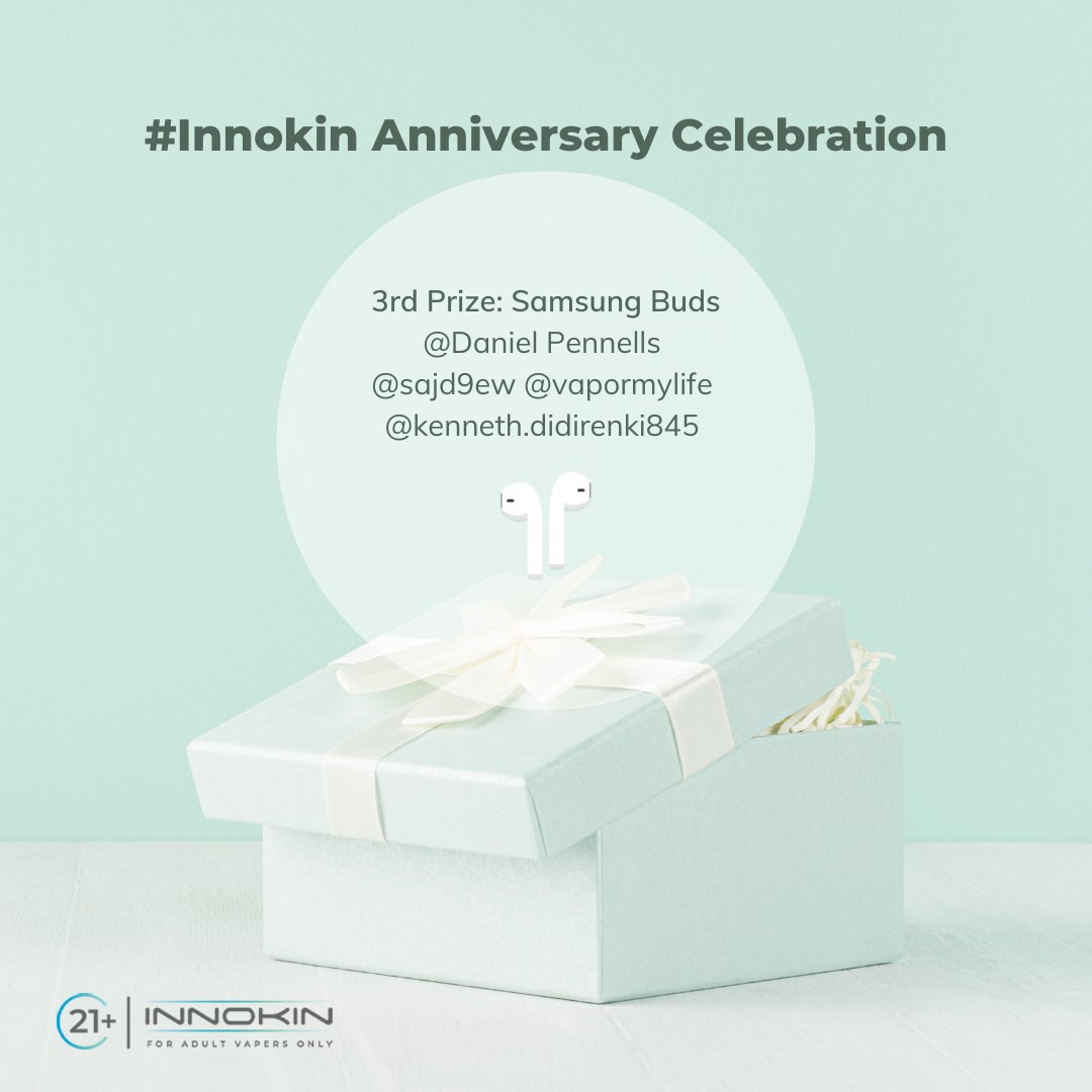 Innokintech's tweet photo. Congratulations to our second round of winners! We're thrilled to see so many people participating in our #InnokinAnniversaryCelebration! 🎉
For more info, visit https://t.co/Xm2PdZjJ03
#InnokinAnniversaryCelebration
🚫18/21+ only
#Endura #InnokinPlatform #T18 #ZCoil #Pbusardo https://t.co/UqJz5Da2Dp