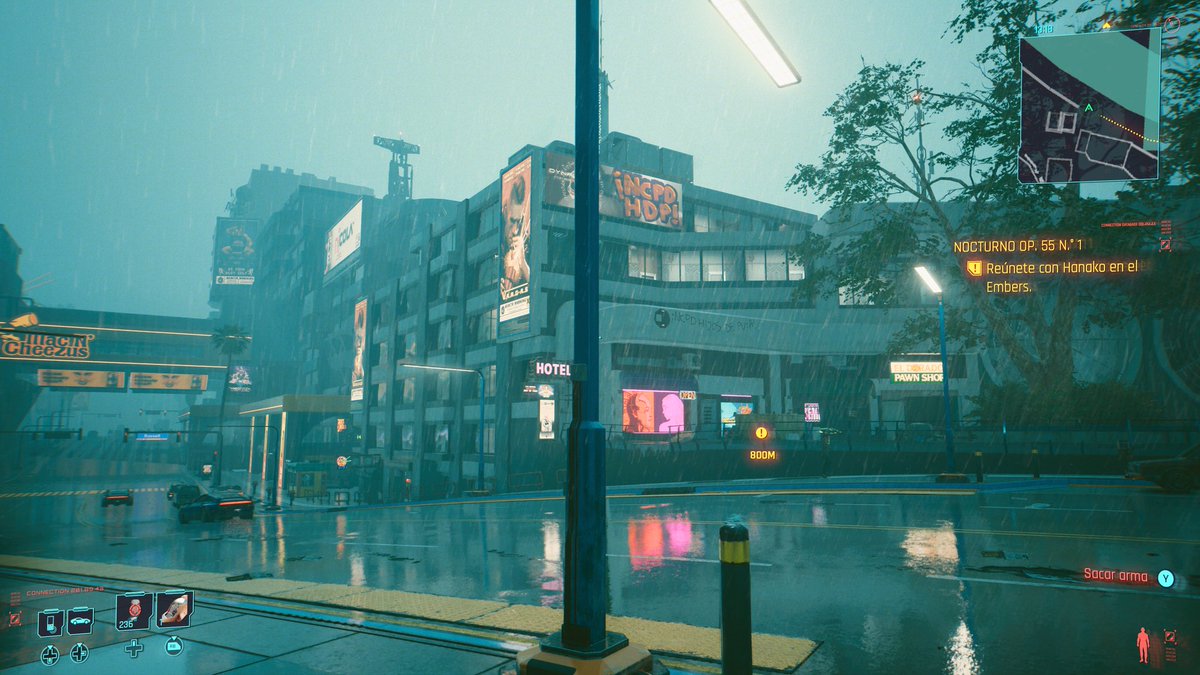 #XboxShare #Lluvia tus besos fríos como la lluvia #nightcity #Cyberpunk2077