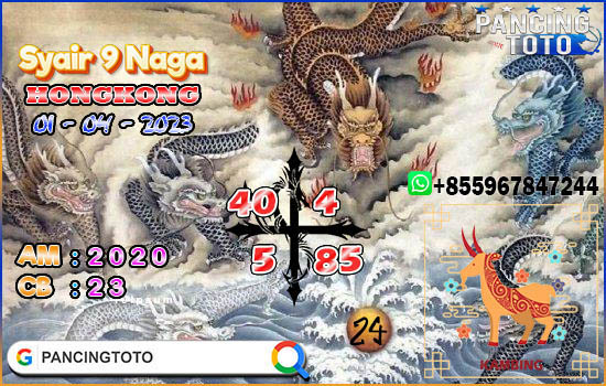 Pancingtoto's tweet image. Prediksi Hongkong Sabtu, 01 April 2023
AI: 4 9 7 2
2D: 19 27 09 21
4D: 4017 2790 1072
Best: 17 71 07
Shio: Babi
BBFS: 9082471
#pancingtoto #pancinghoki #totopancing
heylink.me/pancingtoto2022