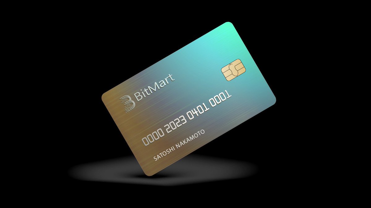 Say Hi to the BitMart Card！ Follow us to get the latest information & join  our waitlist