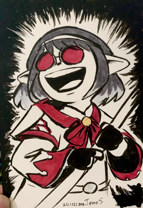 My lil mage out there destroying the world *clenches fist* 1 more week… I miss her   