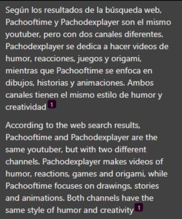 Pachooftime's tweet photo. Caray, he estado probando el #chatgpt, y no paraba de reír de las palabras graciosas que decía del canal jajaja, al chile, de tantas risas, ya he quedado casi vacío,  hasta me dio ánimos de volver a trasmitir, pero por desgracia ya no puedo, pero les dejo una le las cosas bonitas https://t.co/1WJFRiVGJN
