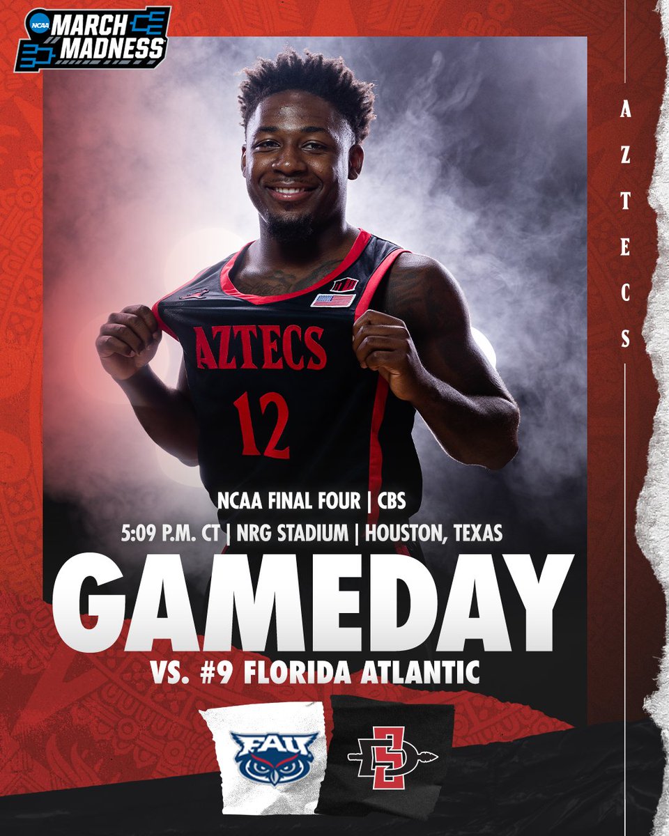 Aztec_MBB's tweet photo. Another day, another game, another opportunity to get it done.
⏰: 3:09 p.m. PT
📺: @CBS
#TheTimeIsNow | #MFinalFour https://t.co/7HU6LJiJ5e