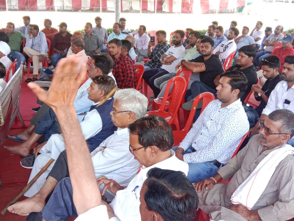 मुरैना मध्य प्रदेश में गोलमेज़ सम्मेलन की झलकियाँ