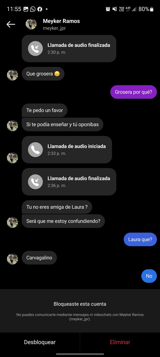 meri_reyes's tweet photo. @thais_zuluaga Me pasó y nunca super quien era el man.
Igual por acá lo dejo por si acasito, en Maicao todo el mundo se conoce.
En una de las llamadas que contesté hablaba de que tenía propuestas a cambio de "apoyo".
Al principio pensé que era un pelao x de acá, pero gas. https://t.co/gi7EzyMeO6