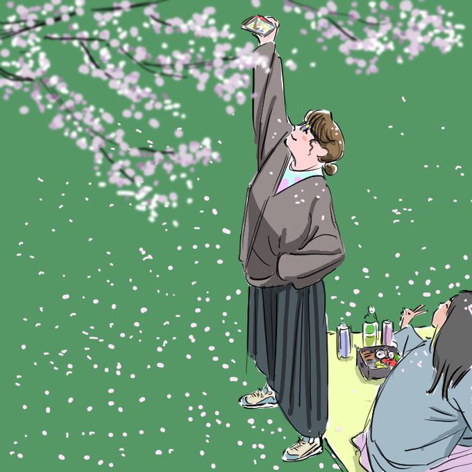 「hanami」 illustration images(Latest｜RT&Fav:50)