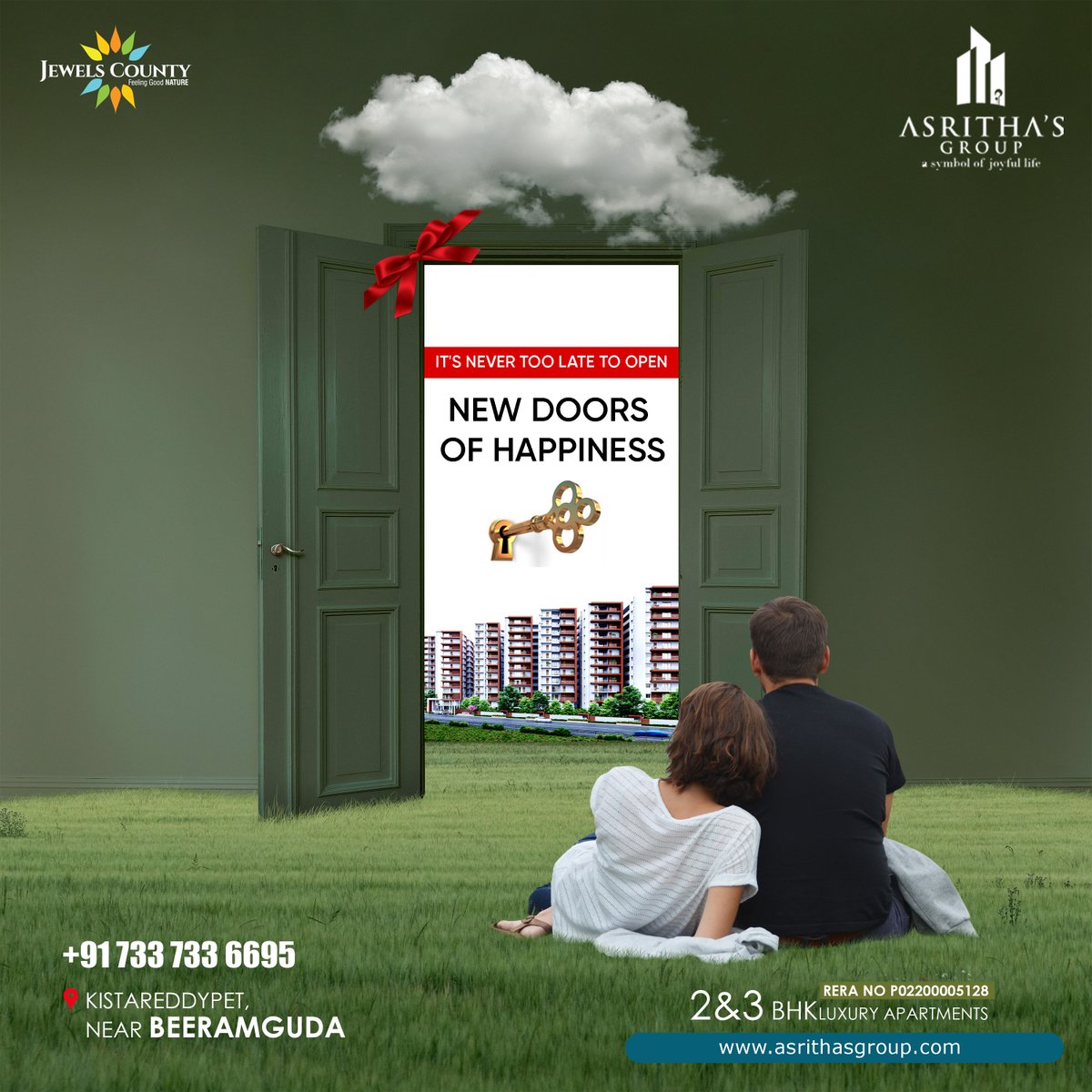 Asrithas_Group's tweet photo. Discover happiness at Asrithas Jewels County! Our luxurious development offers stunning amenities, spacious living spaces, and a vibrant community. Come explore the new doors of happiness today!
#Asrithasgroup  #JewelsCounty #flats #2bhk #3bhk #ads  #lestate #realt #realtorlife https://t.co/PFIcuTlKHl