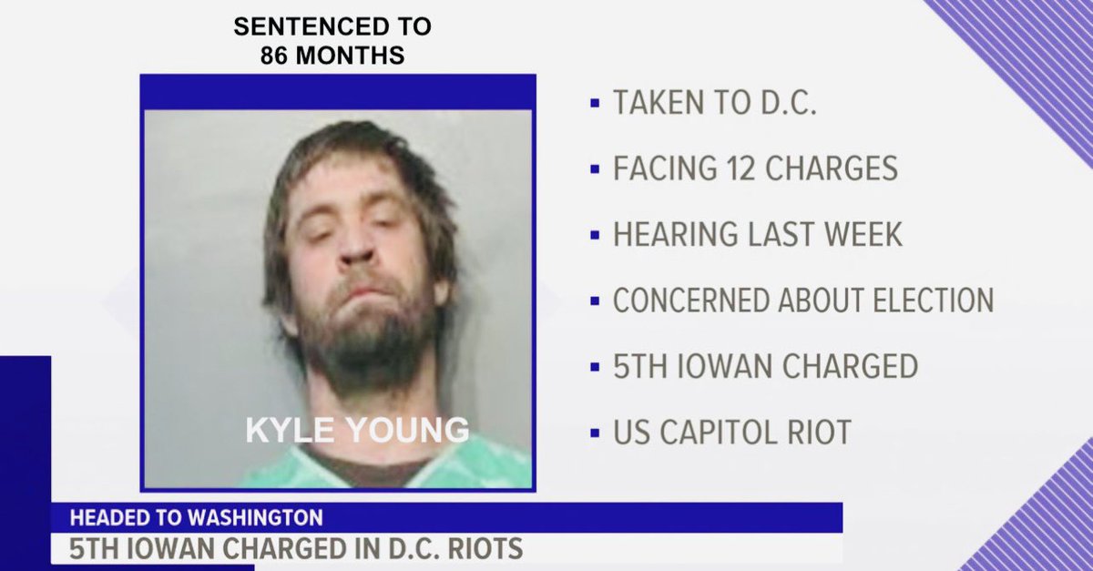 Kyle Young, part of #MAGACult, pleaded GUILTY to assaulting police during on J6. We ALL saw Young on video grab Officer Fanone’s arm preventing him to reach his radio or sidearm. He is NOT a political prisoner, he’s a violent domestic terrorist. #NeverForgetJanuary6th #MAGATears