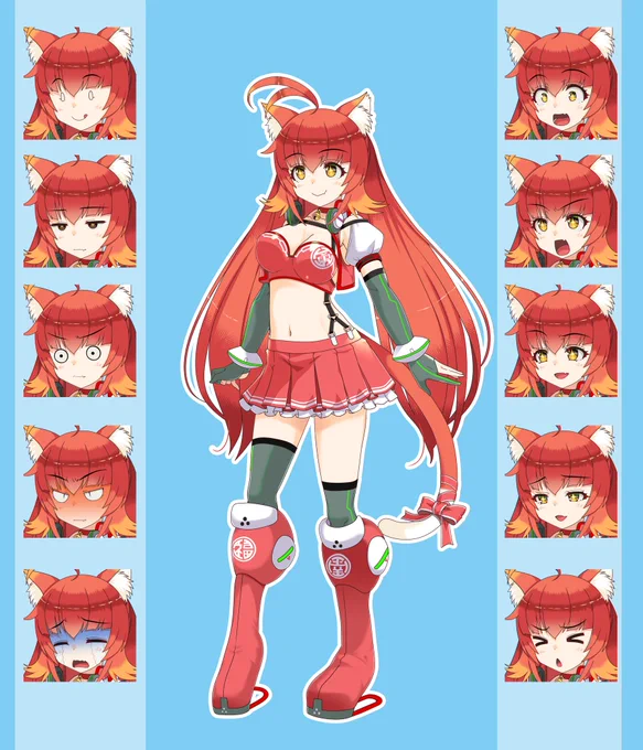 柴オオカミさん()のご依頼でオリジナル立ち絵ココネちゃん(仮)作成しました。過去デザインしたキャラ同様楽しくデザインさせて頂きましたー。動画登場楽しみ(*ˊᗜˋ*)/ 