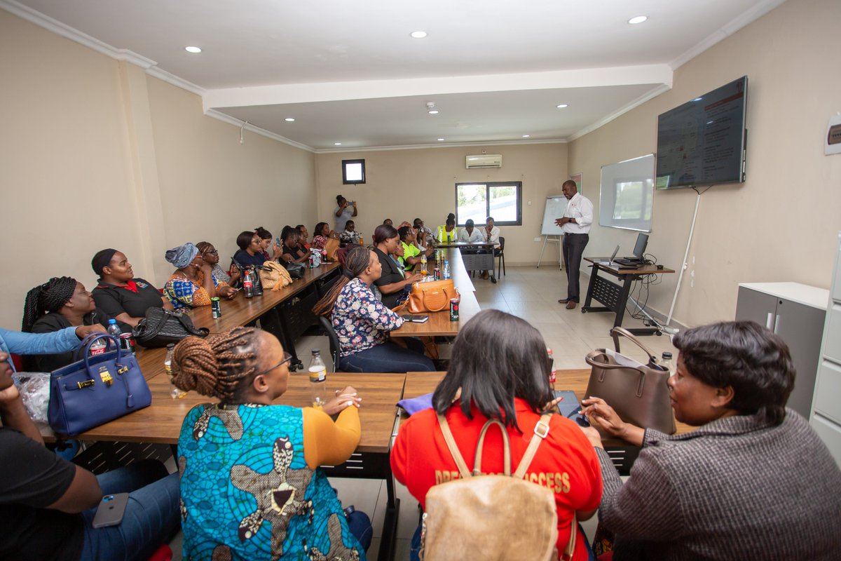 ZambiaMfg's tweet photo. Thanks to Coca-Cola Beverages Zambia for hosting a wonderful tour of their factory in Lusaka on 30th March. It was such a fun and great learning experience for our #WomenInIndustry. The ladies appreciated the quality details required to manufacture great products. #WeAddValue https://t.co/ckiQ88lPai