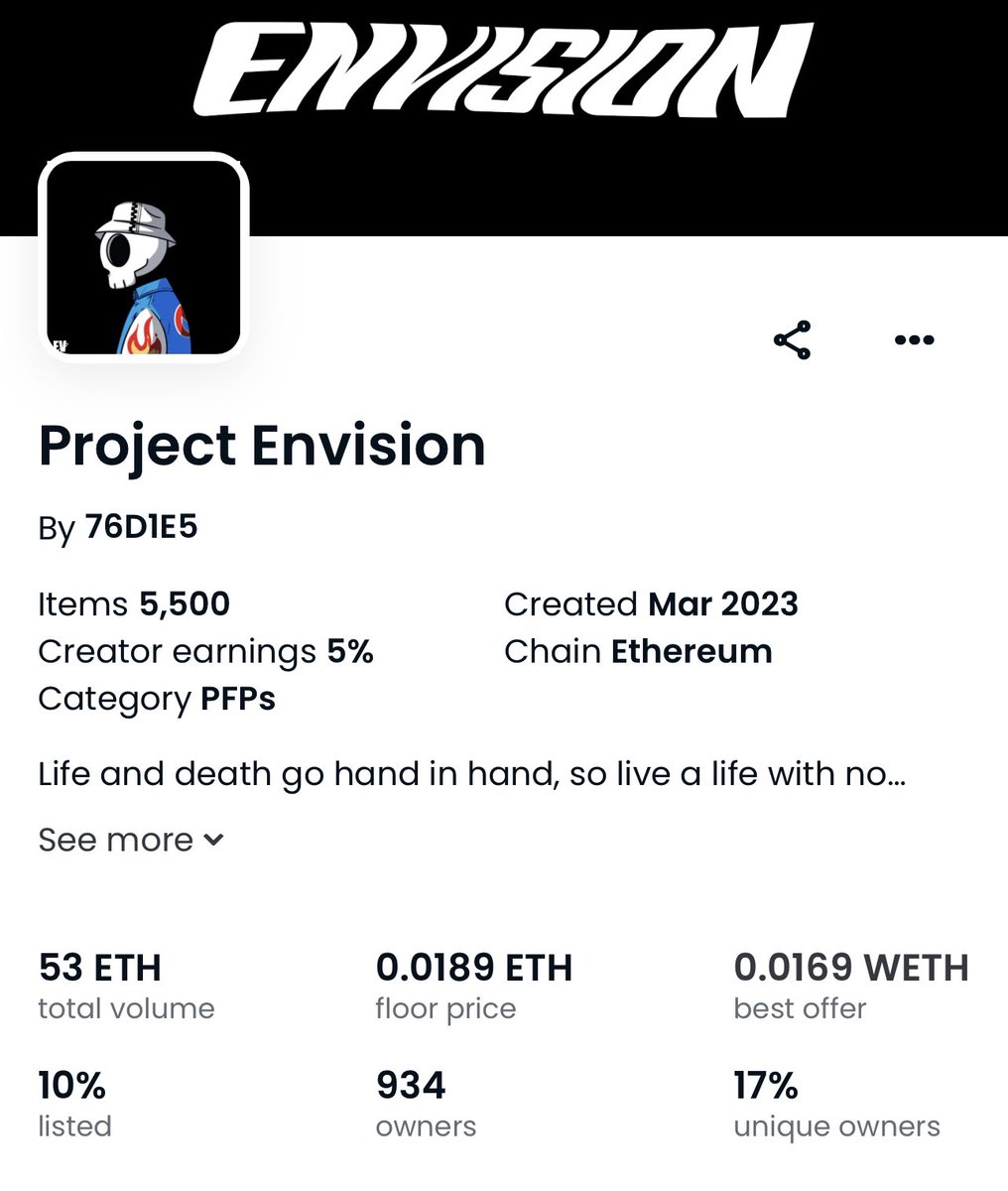 CycleProtocol's tweet photo. This project has potential @EnvisionNFT #GetBoned #graveyard https://t.co/jG3TyKvHuK