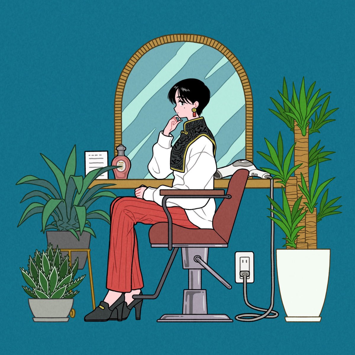 「」|こまやま明/コミティアJ15aのイラスト