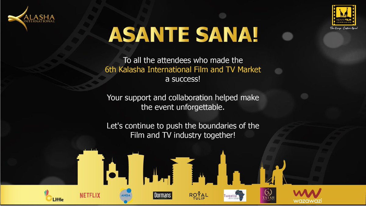 Thank you to everyone who attended the Kalasha International Film & TV Market this year! 🎥 Your passion and support for the film industry made this event a huge success. We hope you had a great time, and we can't wait to see you again next year! #KalashaMarket2023