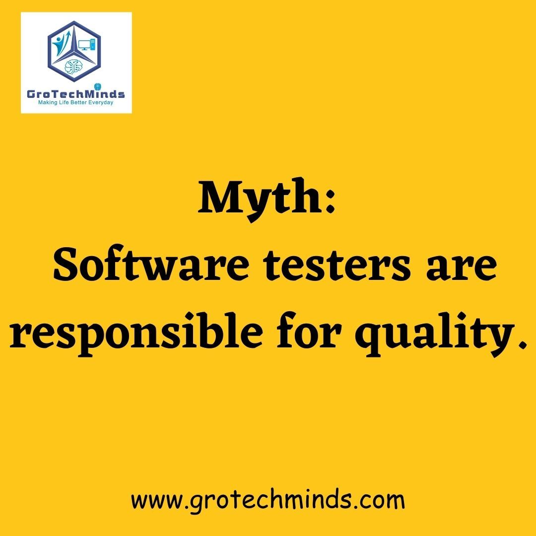 grotechminds's tweet image. Myths and Facts of Software Testing...
.
.
.
.
#grotechminds #softwaretestingbymkt #automationtesting #automation #automationtesting #Onlineclass #softwaretesting #softwaretester #softwaretestingjobs #testing #softwareengineering #softwarequalityassurance