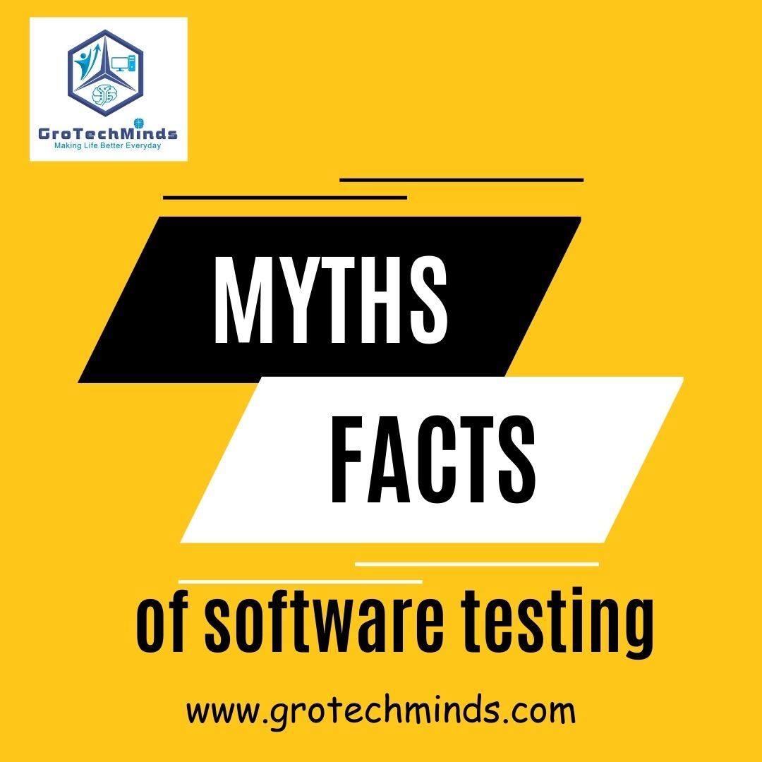 grotechminds's tweet image. Myths and Facts of Software Testing...
.
.
.
.
#grotechminds #softwaretestingbymkt #automationtesting #automation #automationtesting #Onlineclass #softwaretesting #softwaretester #softwaretestingjobs #testing #softwareengineering #softwarequalityassurance