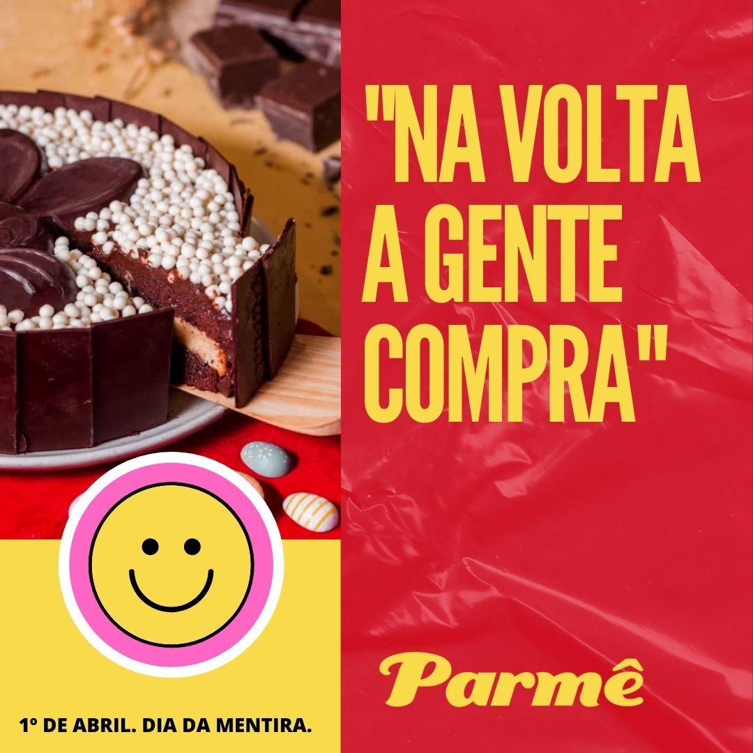 parmebr's tweet photo. Hoje é 1º de Abril! Dia de pregar pequenas mentirinhas! 🤥🤭😜
Qual a que você mais gosta de contar? 

#parmebr #diadamentira #pizzaparme https://t.co/RAOuIuqrRg