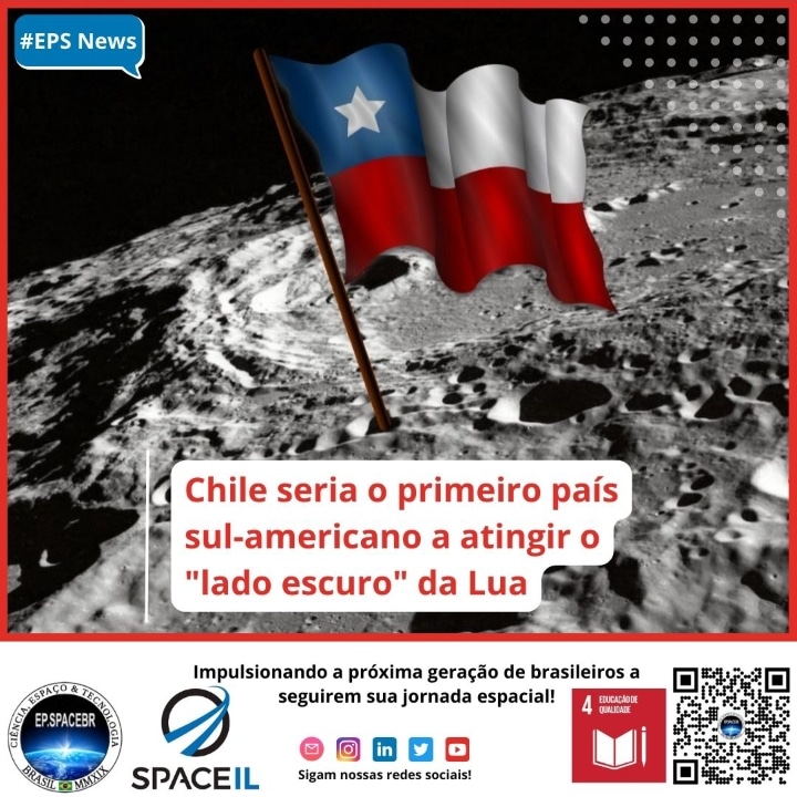EpSpacebr's tweet photo. 🇨🇱 Chile seria o primeiro país sul-americano a atingir o “lado escuro” da Lua 🌒.
👉🏻Veja a matéria na íntegra através das Redes sociais Instagram e LinkedIn 👍🏻
•
#Israel #Chile #Moon #Lua #Luna #SpaceIL #Beresheeet2 #Science #Space #Technology #EPSpaceBr #EPSNews https://t.co/rtwFfKQgon
