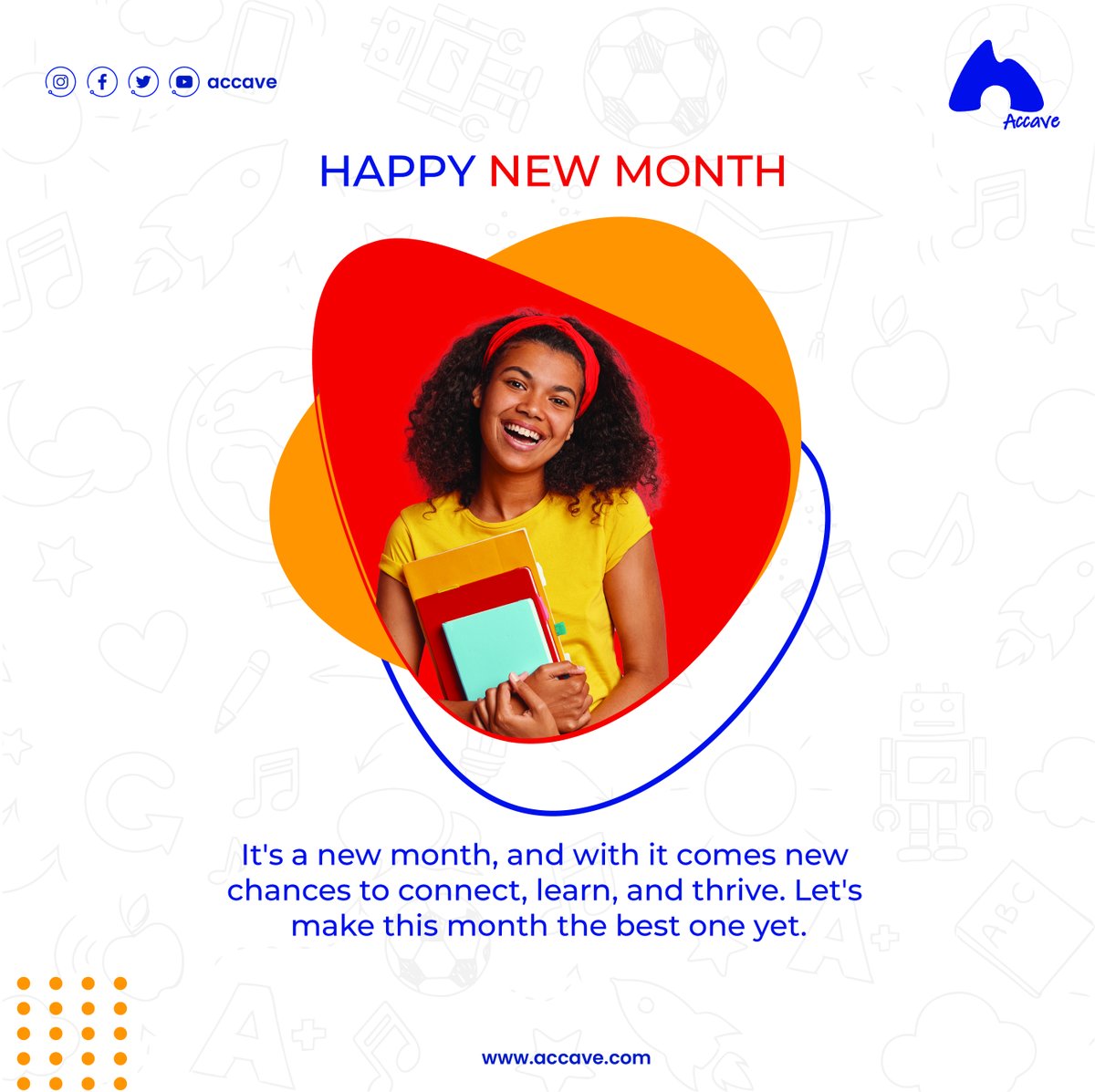 AccaveApp's tweet photo. It's a new month, a new beginning, and a new chance to chase your dreams. Believe in yourself, stay focused, and work hard towards your goals. Happy New Month!
🔗 Download @Accaveapp here: https://t.co/7X7lyeKTXA #Learningisfun #Edtech #education #learningwithaccave #accaveapp https://t.co/nbYNz2CWih