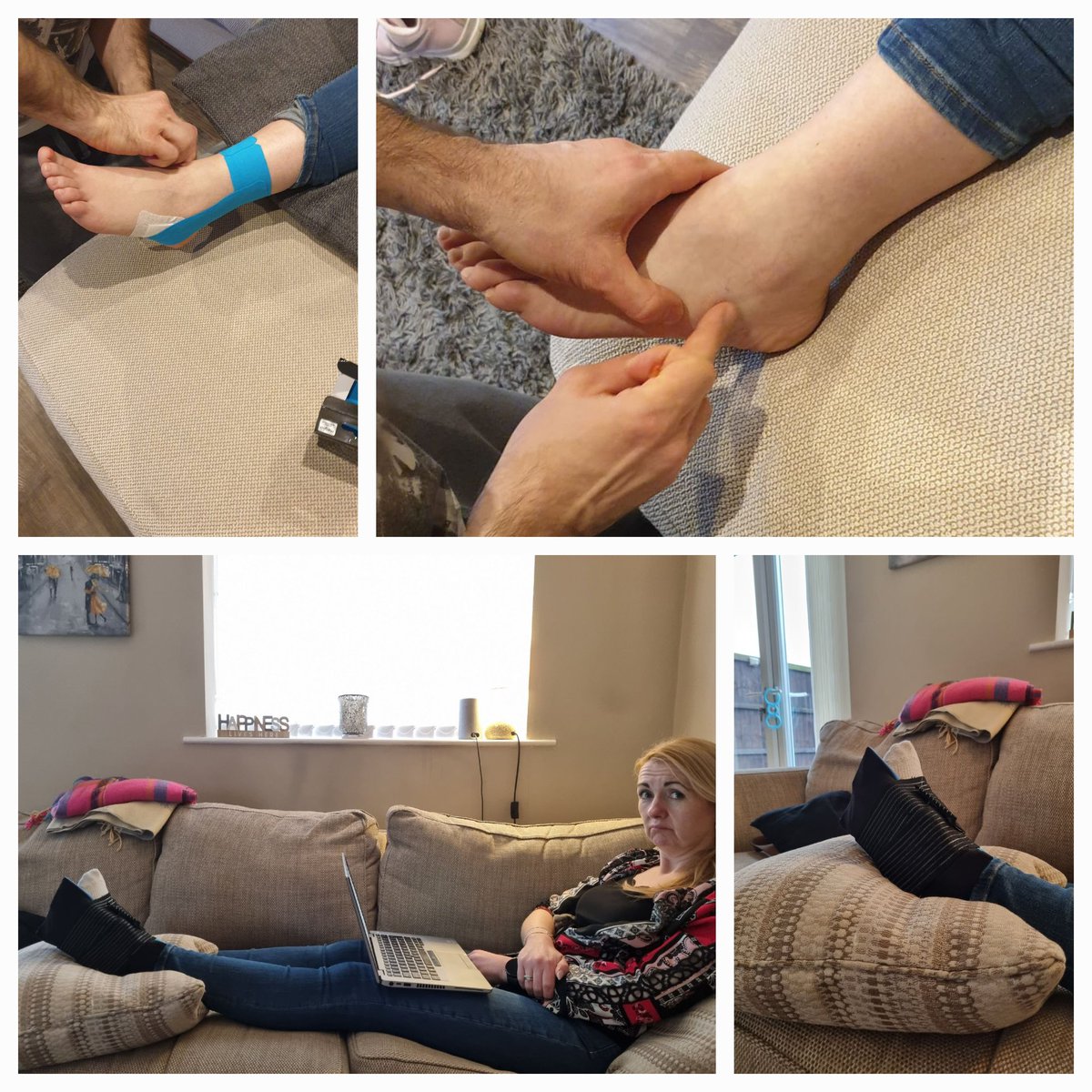No #robburrowmarathon training this week. Had injections (ouch) for a strained tendon in my foot, and I'm on running rest for at least 2 weeks. GUTTED 😔. But #positivemindset - I WILL make the start line in 6 weeks! I might be slow but I'll get round!! justgiving.com/laura-sherburn