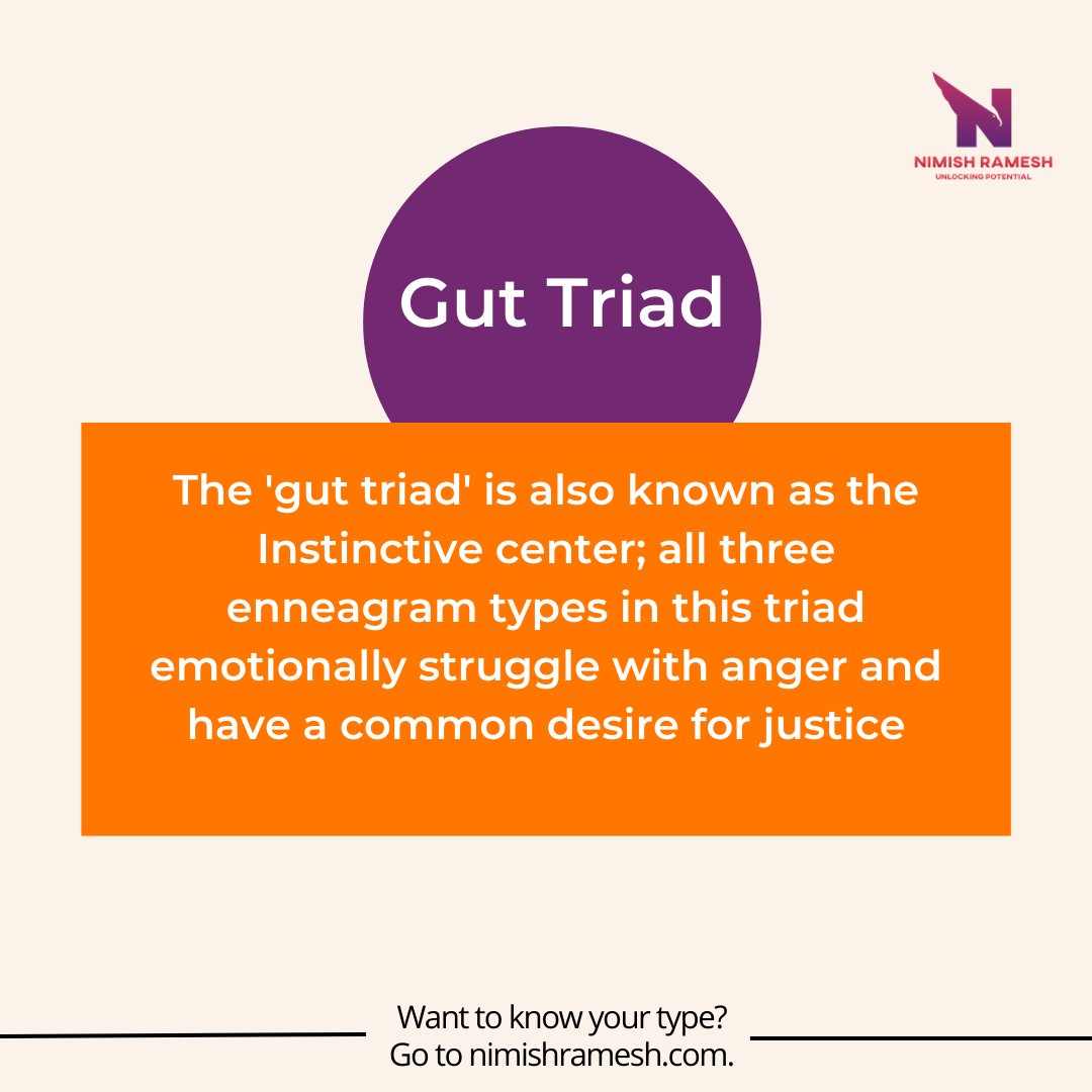 People in the Gut Triad tend to have a strong connection to their physical bodies and their instincts. 

They rely heavily on their gut reactions and often make decisions based on a sense of what feels right or wrong.

#enneagramtool #personalitytraits #knowpeople #reality