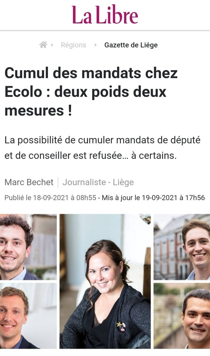 LavissimaB's tweet photo. @Ecolo @GillesVdBurre quels sont les critères pour obtenir votre dérogation du parti sur le cumul de mandats ?  #KPI  #CodeEthique https://t.co/oSI4VciXcs