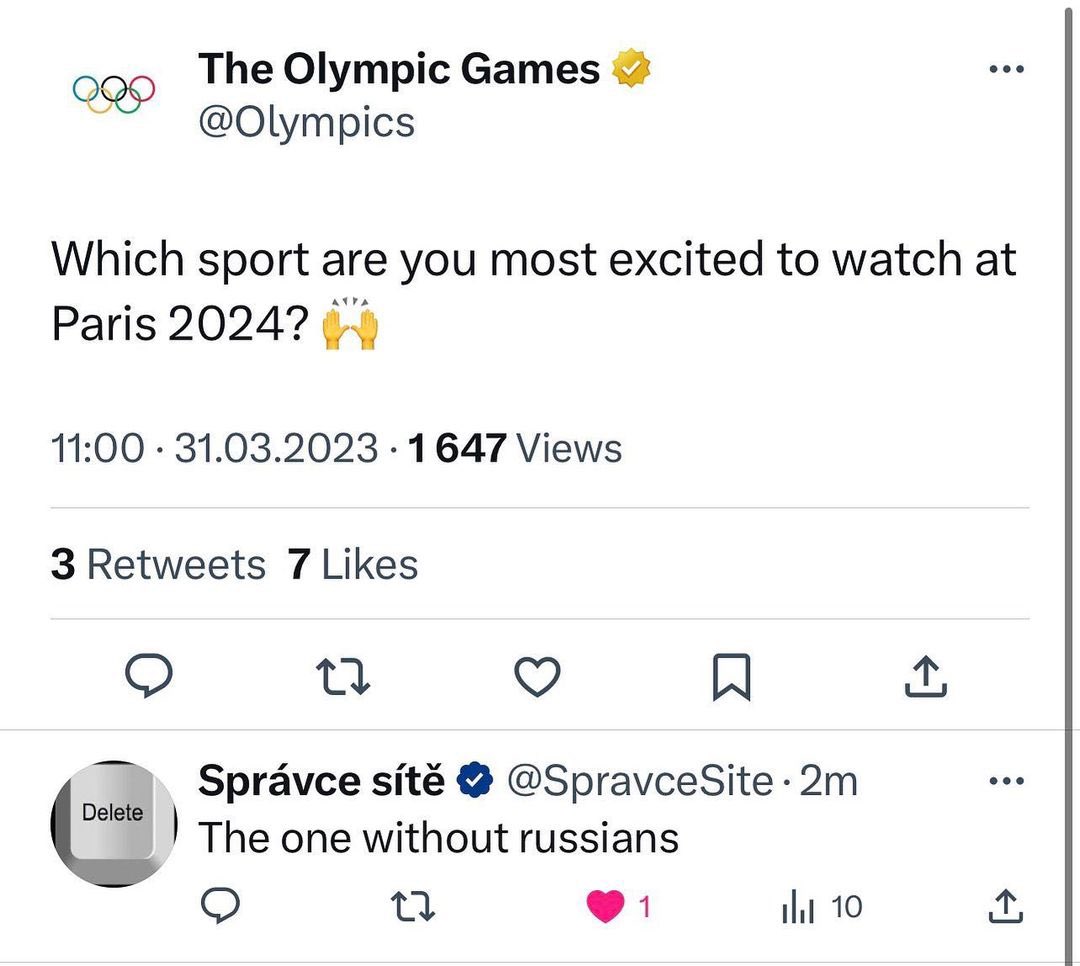 #banrussia #banrussiansport #BanrussianAthletes #BoycottRussianArmyArtists #BoycottRussianSport #boycottrussiansportsmen #boycottrussianathletes #BoycottOlympics #BoycottOlympics2024