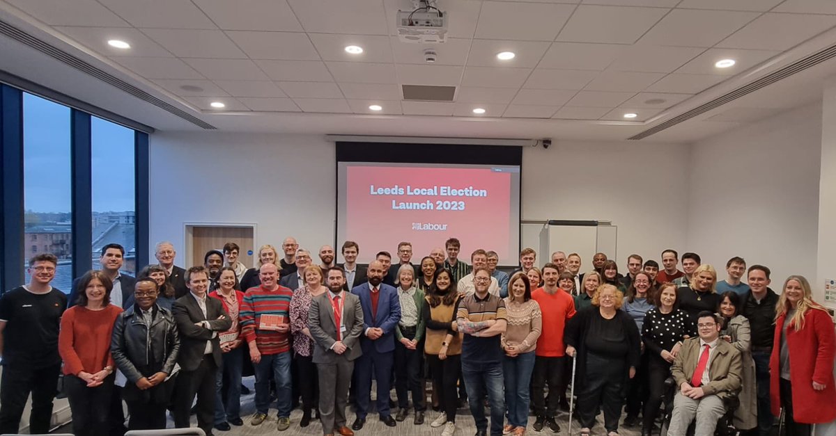 Leeds_Labour's tweet image. 🌹Leeds for Labour, Labour for Leeds🌹

Last night we held our local elections launch, setting out our manifesto, our record of delivering for our communities and our vision for Leeds in the years ahead.

#VoteLabour