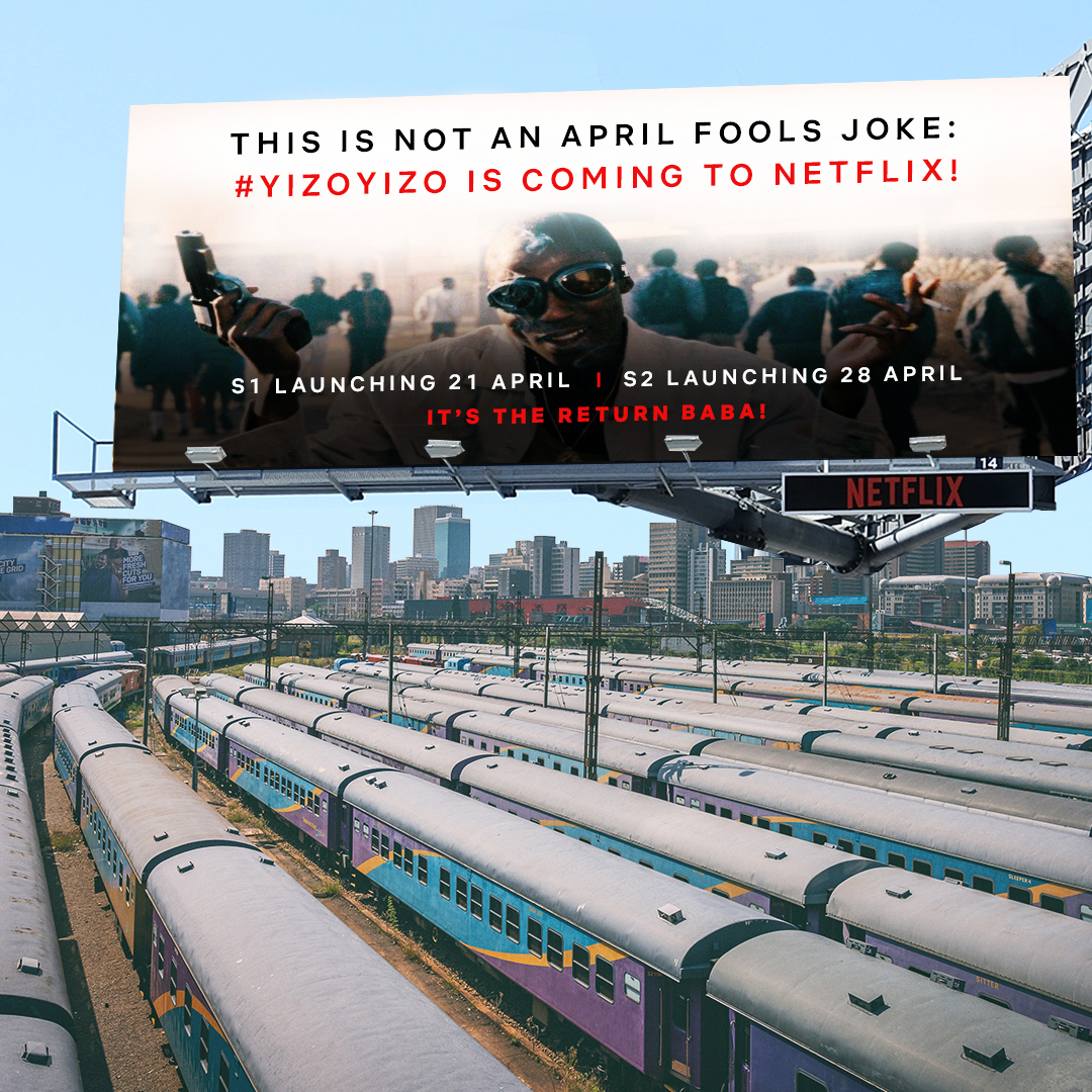 NetflixSA's tweet photo. South African classics is one thing I don't joke about 😤 Both seasons of #YizoYizo are coming to Netflix in April! https://t.co/15qmZa6xJW