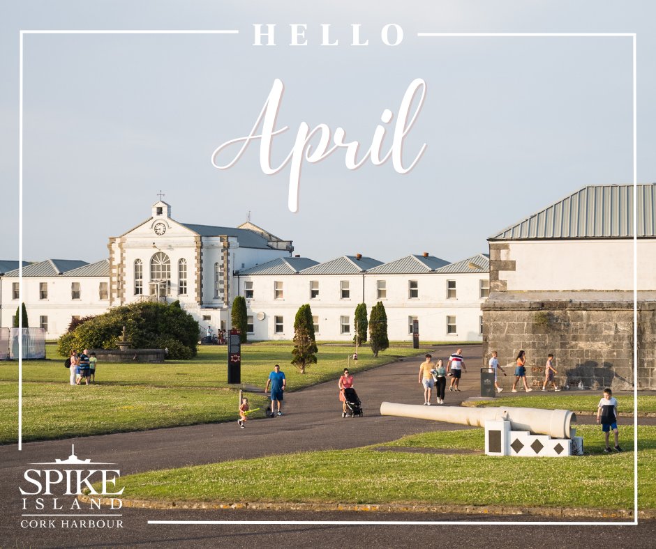 April Opening Times at #SpikeIslandCork 🐰🌸
Our extended opening schedule comes into effect from today with daily sailings from now until the end of September. 

Discover our 104 acre island, from its fascinating past to its stunning natural landscapes 👉bit.ly/SpikeIslandCork
