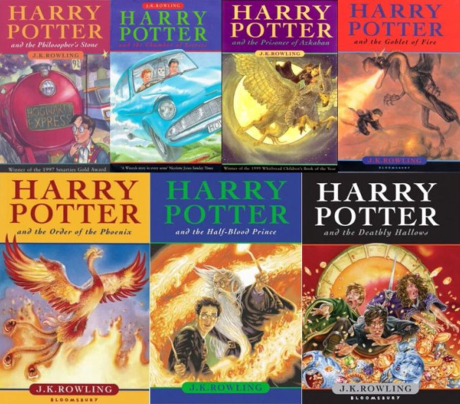PotterWorldUK's tweet photo. RT if you've read all 7 of these fantastic books. https://t.co/bi0OTywtb7