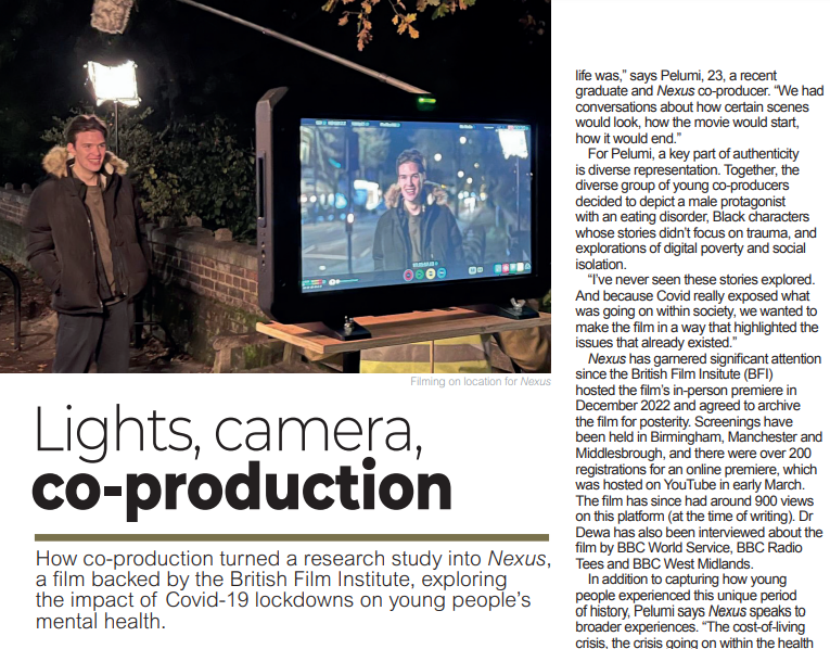 Derek Tracy (@derektracy1) on Twitter photo Great to see the Nexus film covered in <a href="/rcpsych/">Royal College of Psychiatrists</a> Insight. Congrats to <a href="/LindsayDewa/">Dr Lindsay Dewa (she/her)</a>, <a href="/chrisjgod/">Chris Godwin</a>, <a href="/SamPsyc/">Samantha Scholtz</a> et al. <a href="/westlondonnhs/">West London NHS Trust</a> Full copy here: rcpsych.ac.uk/members/rcpsyc… Great to see the Nexus film covered in <a href="/rcpsych/">Royal College of Psychiatrists</a> Insight. Congrats to <a href="/LindsayDewa/">Dr Lindsay Dewa (she/her)</a>, <a href="/chrisjgod/">Chris Godwin</a>, <a href="/SamPsyc/">Samantha Scholtz</a> et al. <a href="/westlondonnhs/">West London NHS Trust</a> Full copy here: rcpsych.ac.uk/members/rcpsyc…