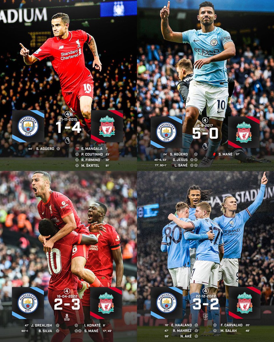 When Manchester City and Liverpool meet, goals are guaranteed ⚽🤤