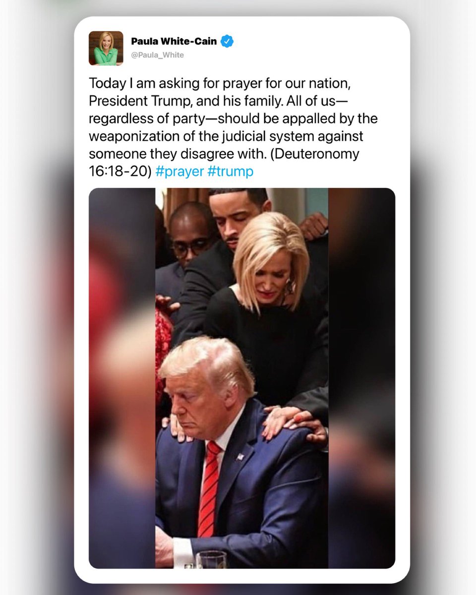 Bishop Talbert Swan (@talbertswan) on Twitter photo Hey <a href="/Paula_White/">Paula White-Cain</a>
Did those African angels that were supposed to help Trump get reelected ever show up? Hey <a href="/Paula_White/">Paula White-Cain</a>
Did those African angels that were supposed to help Trump get reelected ever show up?
