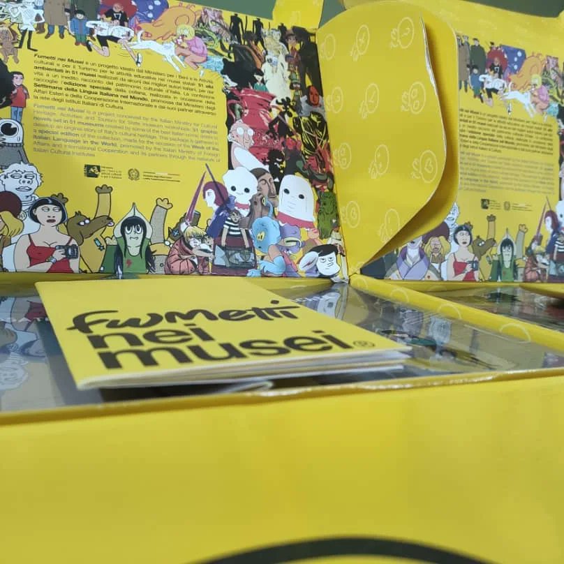 Grazie all'ambasciata italiana 🇮🇹 per il dono di una collezione di fumetti d'autore! Siamo felici di poter offrire ai nostri studenti nuove opportunità di apprendimento. Grazie per il supporto costante!